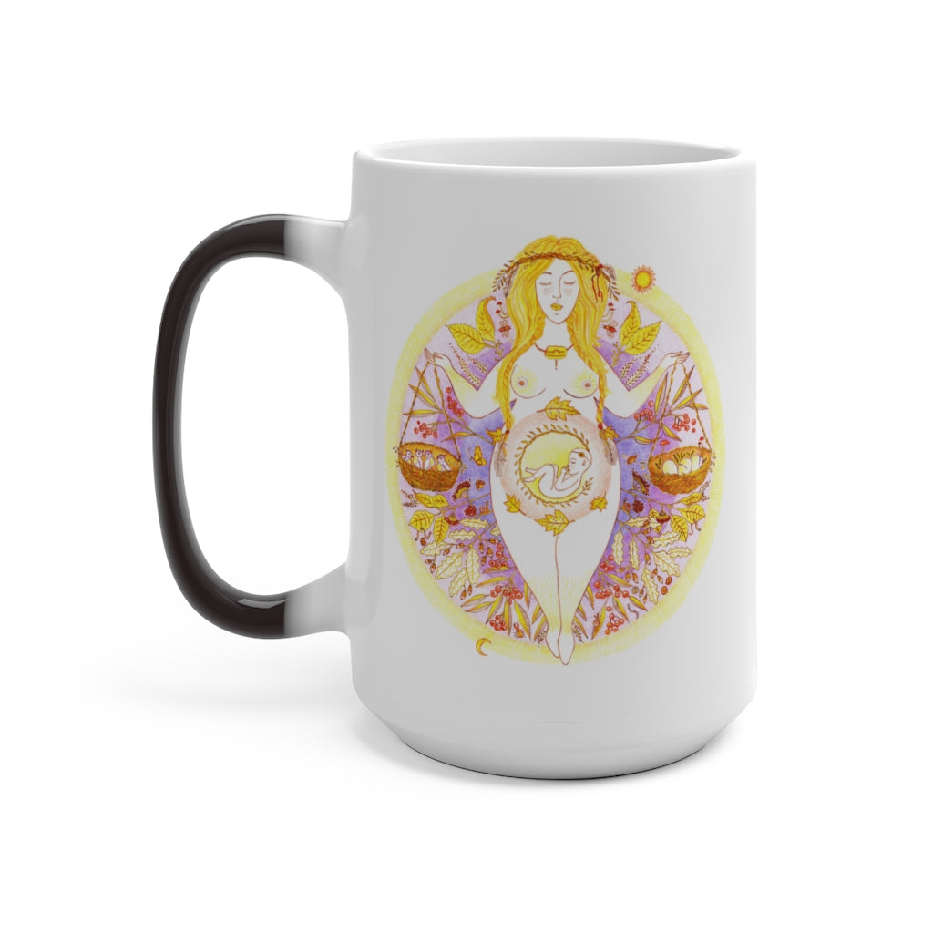 Zodiac Sign Color Changing Mug (Libra)