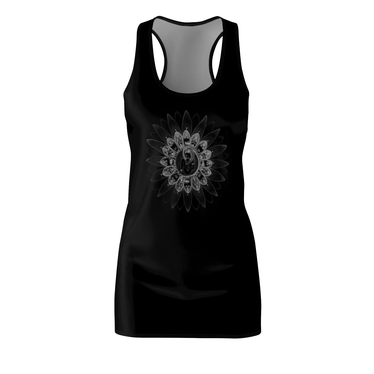 Zodiac Sign Dress Black (Leo) Limited Edition