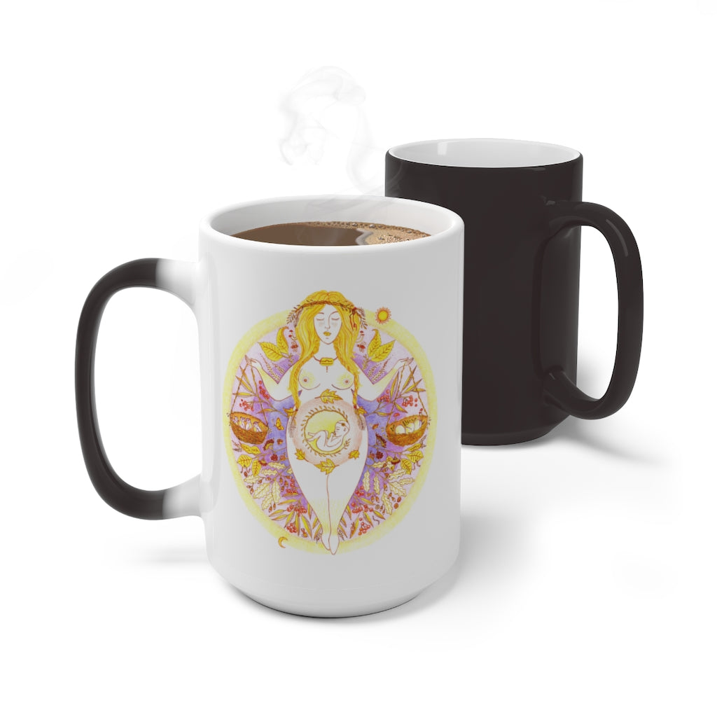 Zodiac Sign Color Changing Mug (Libra)